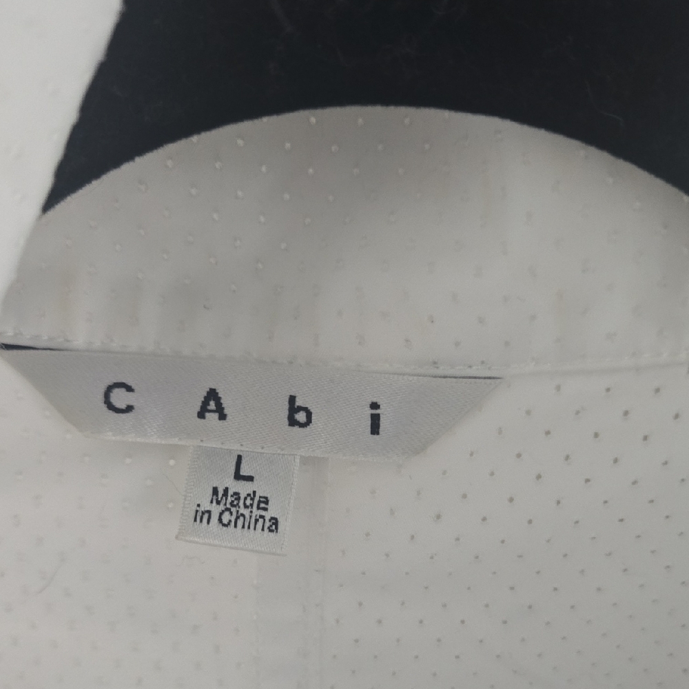CAbi White Utility Jacket L - Picture 2 of 8